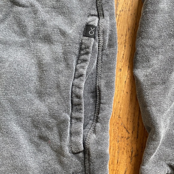 Outerknown Sur snap hoodie grey size large - Picture 2 of 4
